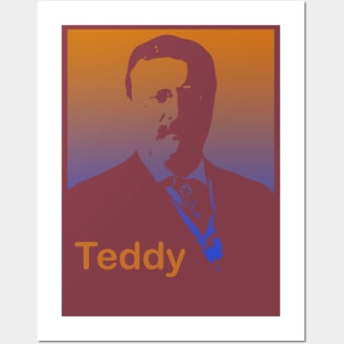 Teddy Theodore Roosevelt 4th Of July Men Women pop Posters and Art